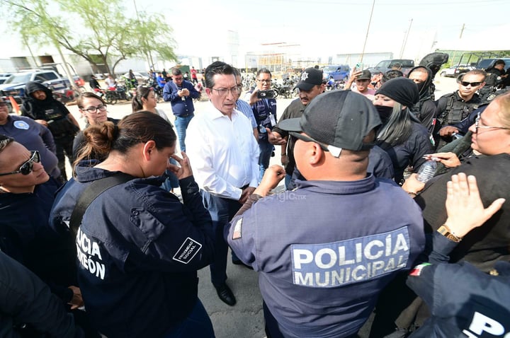Sin vigilancia preventiva en Torreón ante protesta de agentes municipales