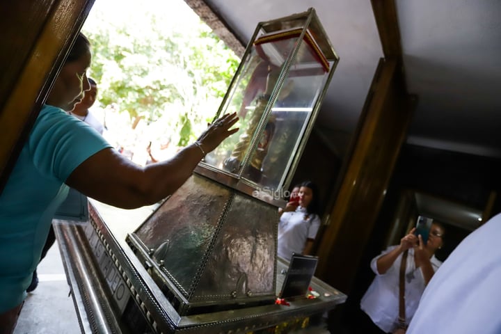 Parroquia de Fátima recibe a fieles que visitan las reliquias de San Judas Tadeo