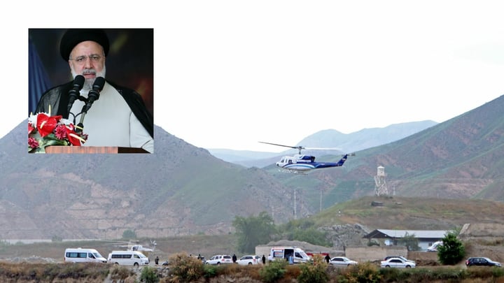 Ejército iraní afirma que ha localizado el helicóptero en el que viajaba Ebrahim Raisí