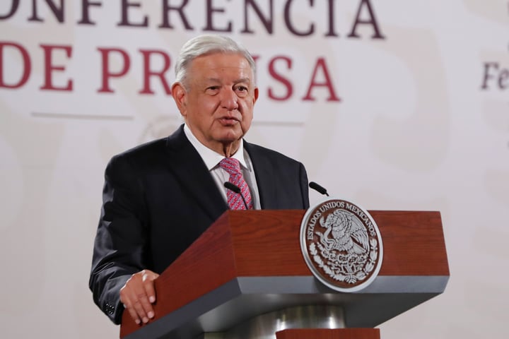 El presidente mexicano Andrés Manuel López Obrador. (ARCHIVO)