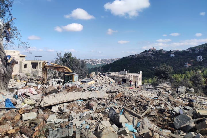 Israel bombardea zona cristiana de Líbano