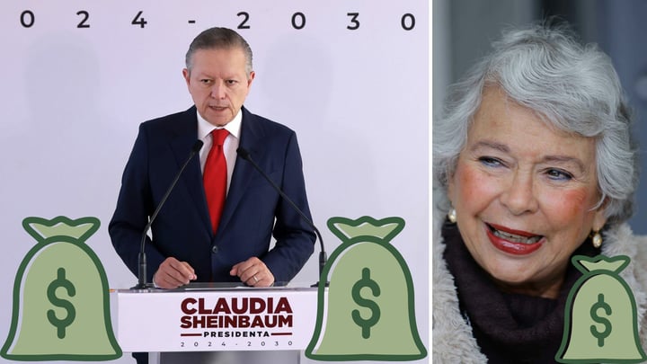 ¿Cuál es la pensión de Arturo Zaldívar y Olga Sánchez Cordero?