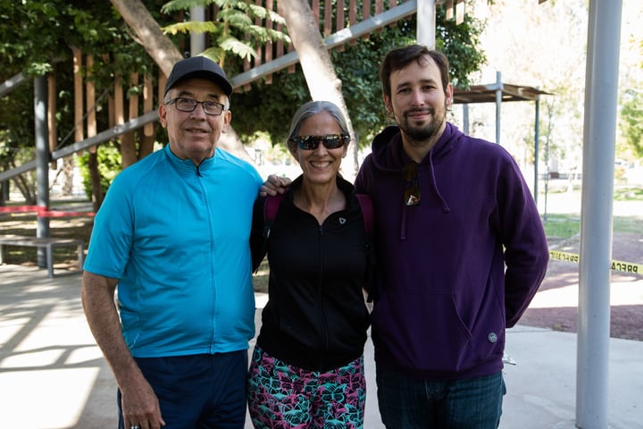 Federico Saldaña, Mayoya de Saldaña y Federico Saldaña Mercado (EL SIGLO DE TORREÓN / ENRIQUE CASTRUITA)