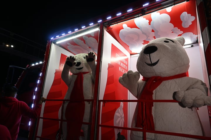 Caravana Coca Cola: Ilumina la Plaza Mayor de Torreón