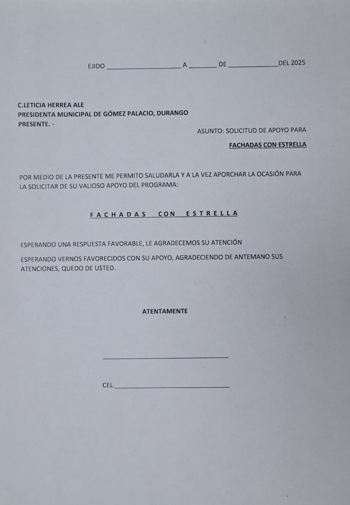 Es necesario acudir con documentos y llenar solicitud.