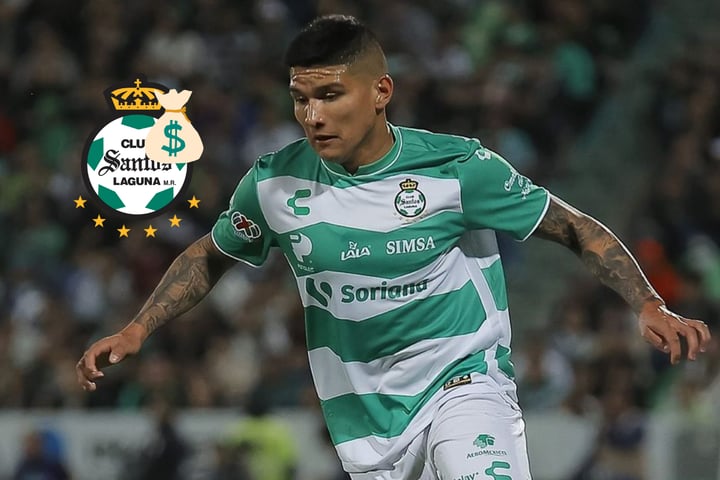 ¿Cuál es el salario de Bruno Amione con Santos Laguna?