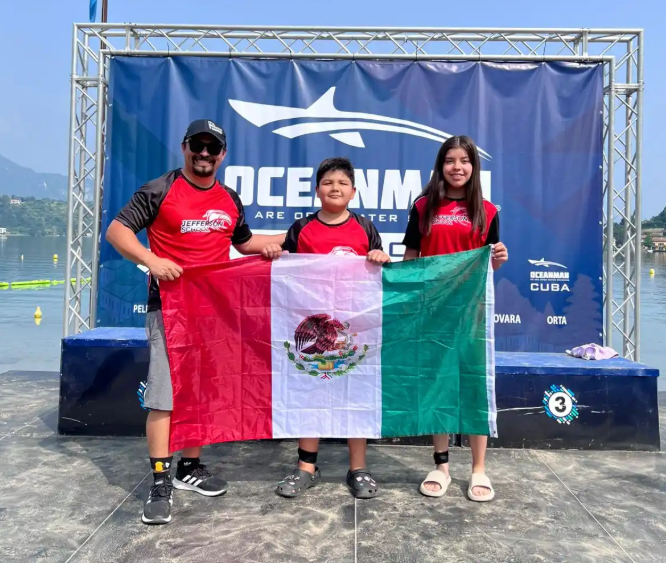 Destacan laguneros en 'Oceanman' de Italia