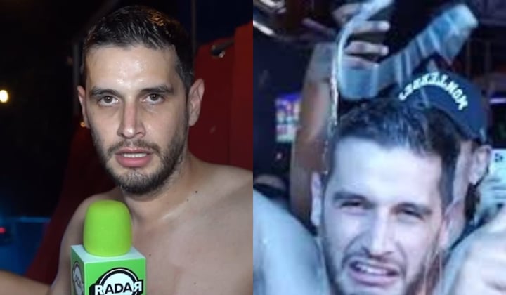 Adrián Marcelo es golpeado en la cabeza mientras grababa | VIDEO