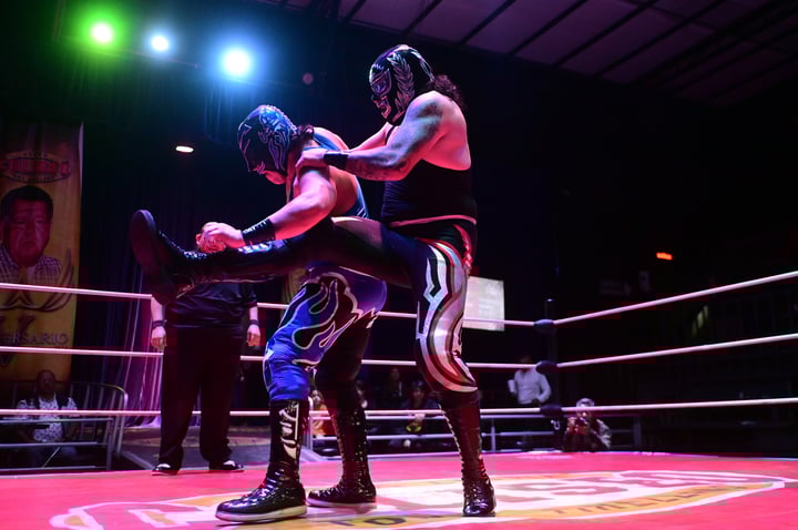 Otro sensacional jueves de lucha libre, se vivirá en la céntrica arena de
la avenida Allende, con una cartelera de alto voltaje. (Archivo)