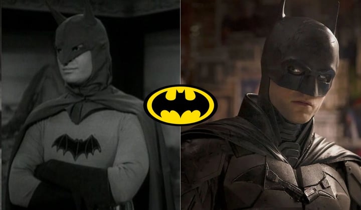 La evolución de Batman en el cine: de Lewis Wilson a Robert Pattinson