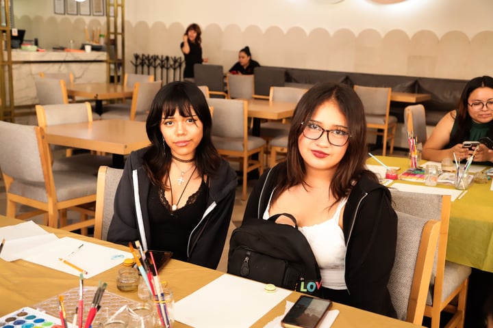 Laura Sepúlveda y Camila Molina.