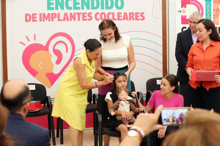 En lo que va de 2025, suman 7 implantes cocleares colocados a niños coahuilenses