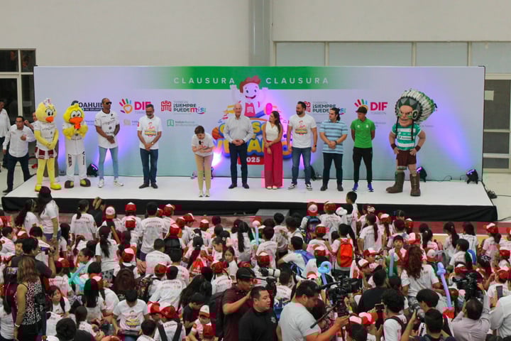 Finaliza curso de verano del Instituto Municipal del Deporte
