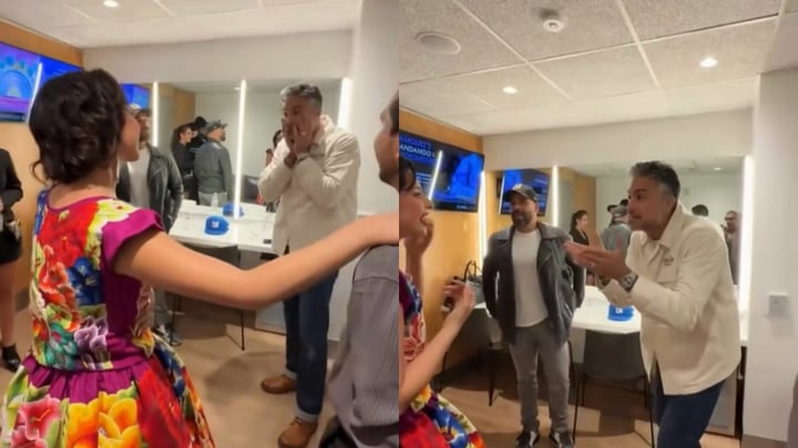 Jaime Camil se rinde ante el talento de Ángela Aguilar | Video