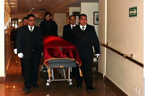 Hasta el fin. Ayer le fue realizada una misa de cuerpo presente a la actriz Blanca Sánchez, luego sus restos fueron cremados.