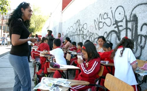 A una semana de que se aplique la prueba ENLACE el Instituto de Fomento e Investigación Educativa dijo que ésta no ha servido como debiera para el avance educativo del país. (Archivo)