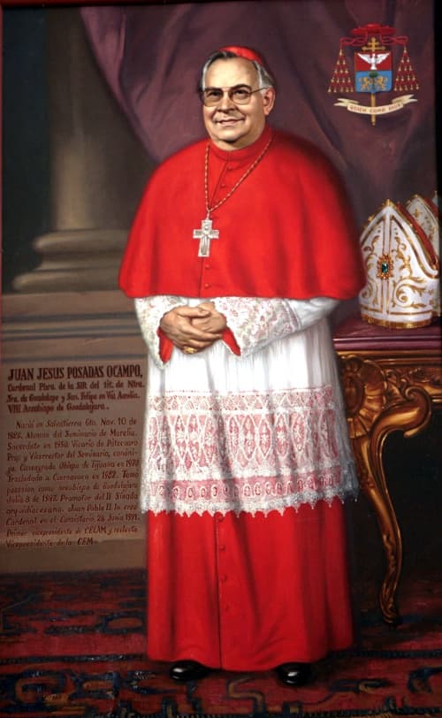 La Suprema Corte de Justicia de la Nación acordó no investigar el homicidio del cardenal Juan Jesús Posadas Ocampo, ocurrido en el aeropuerto de Guadalajara el 24 de mayo de 1993. (Notimex)