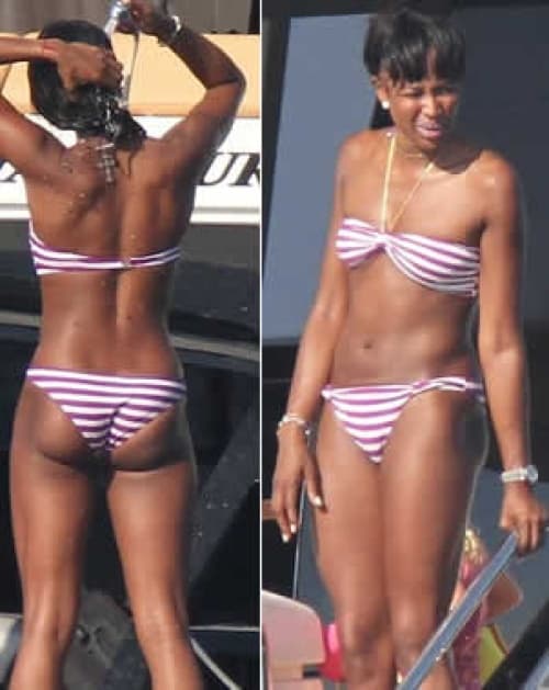 La modelo británica dejó ver su figura durante un paseo en Miami. (Fotos tomadas de dailymail.co.uk)