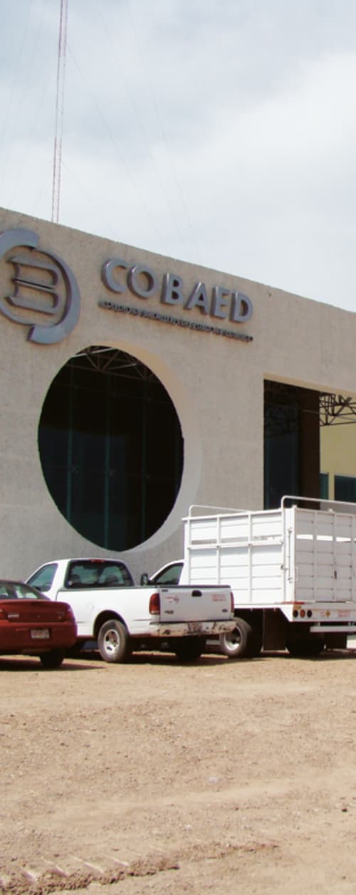 Cambio. Las nuevas oficinas del Colegio de Bachilleres del Estado no han sido concluidas en su totalidad pero ya están en funcionamiento.