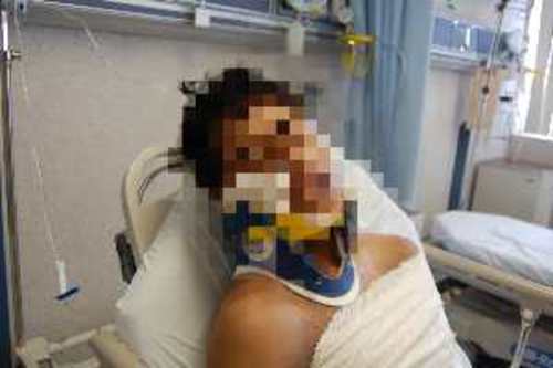El herido denunció haber sufrido la agresión por parte de miembros de un grupo delictivo. (El Universal)
