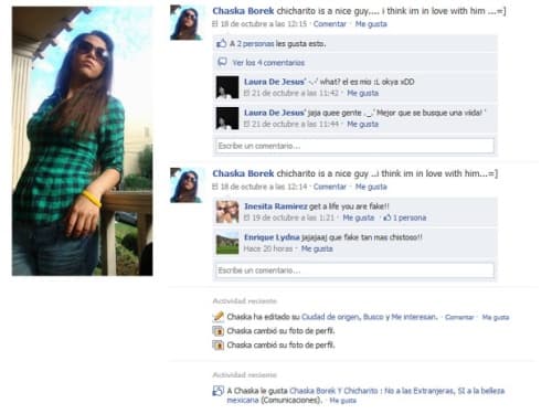 El goleador mexicano, es también blanco de los medios fuera de las canchas, ahora por un probable romance con la joven promesa de la actuación inglesa, Chaska Borek. (Imagen tomada de su Facebook)