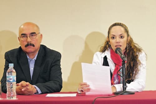 NOTIMEX Tranquila. El miércoles por la noche Tatiana habló con la prensa. AGENCIA REFORMA
