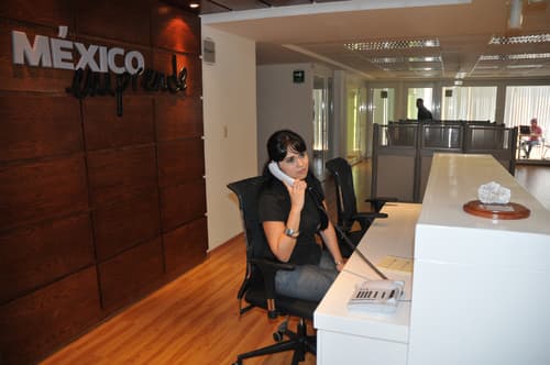 Oficinas. Mexico Emprende es el proyecto más importante de Secretaría de Economía. ARCHIVO