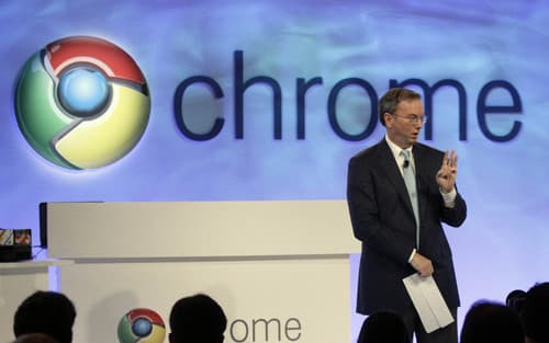 Innovaciones. Google CEO Eric Schmidt , presenta las innovacones de la empresa al final del año. AP
