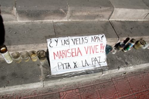 La activista Marisela Escobedo fue asesinada en diciembre de 2010 frente al Palacio de Gobierno de Chihuahua cuando protestaba por el crimen impune de su hija. (Archivo)