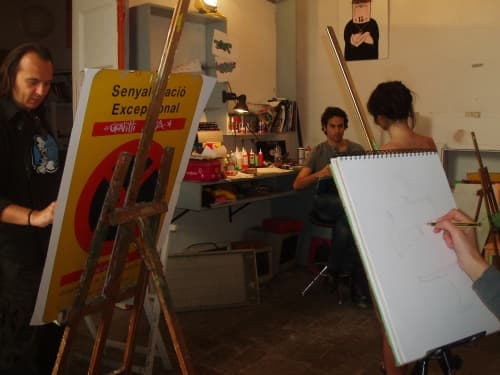 El inicio. El taller de Figura Humana de la Academia Artesano será los sábados.