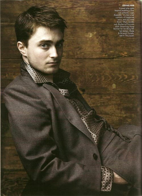 El número uno. Daniel Radcliffe tiene en su cuenta 78 mdd.