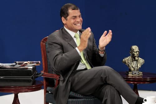 Escándalo . De acuerdo con el estudio del IISS, el grupo guerrillero pagó 400 mil dólares para apoyar la campaña del presidente ecuatoriano Rafael Correa.