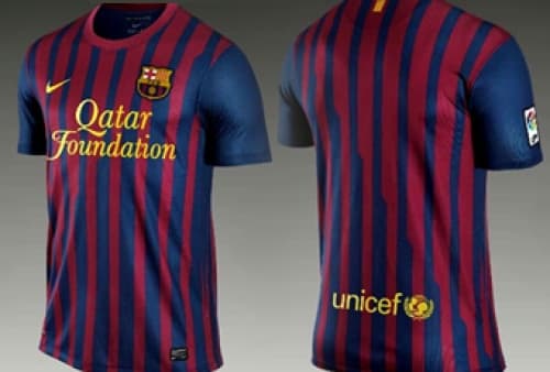 Nike reveló el nuevo jersey del Campeón de España, Barcelona, para la Temporada 2011-2012.