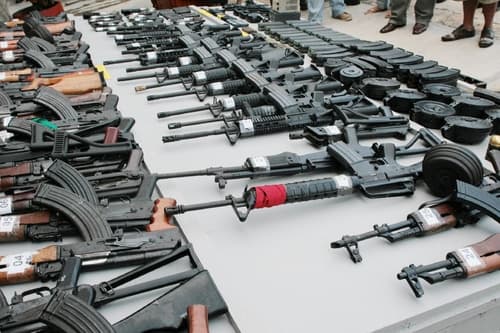 Más decomisos. Los estados en donde se han realizado los mayores aseguramientos de armamento son: Baja California, Michoacán, Chihuahua, Coahuila y Tamaulipas.