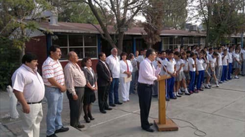 Entrega. Equipos de cómputo se entregaron en la Secundaria Técnica 74.
