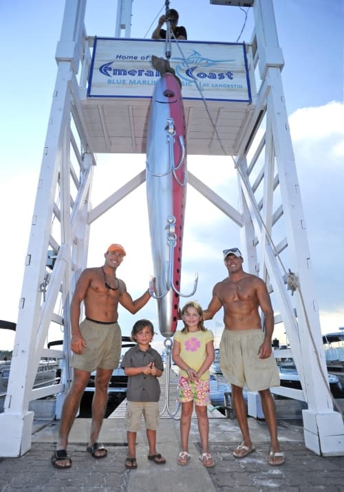 El anzuelo cuenta incluso con un cóctel en su honor que se sirve en el Baytowne Marine Bar and Grill de Sandestin.