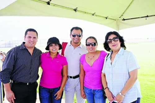 Adolfo Lara, Marisol Chávez, Jorge García, Angélica Díaz y Margarita Herrera.