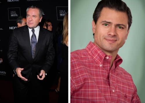 A favor. El ex marido de Angélica Rivera, hoy esposa de Peña Nieto, dice que el gobernante es una persona joven que tiene potencial.