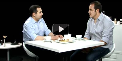 Con la participación del delantero, el ex secretario de Hacienda inicia una serie de videos donde entrevista a diferentes personalidades.