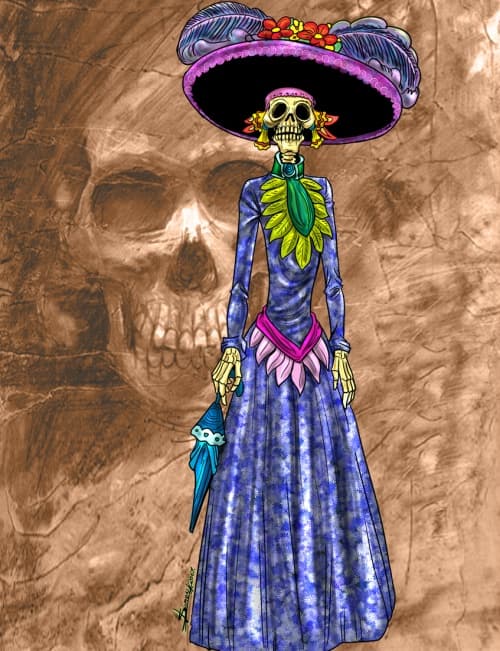 La famosa y elegante “Catrina”
