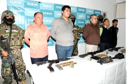 Detención. Cárdenas Rivera, de 23 años, fue capturado junto con otros cuatro presuntos integrantes de su organización delictiva.