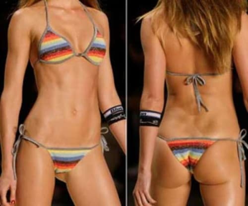 Cada vez más fabricantes de trajes de baño se están dando cuenta de que la cintura de las brasileñas se está agrandando y están produciendo modelos para personas gordas.
