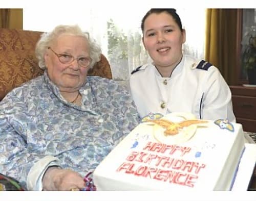Florence Green tenía 110 años, nació en Londres el 19 de febrero de 1901 y se incorporó a la Real Fuerza Aérea, en la unidad de mujeres, en septiembre de 1918, a los 17 años.