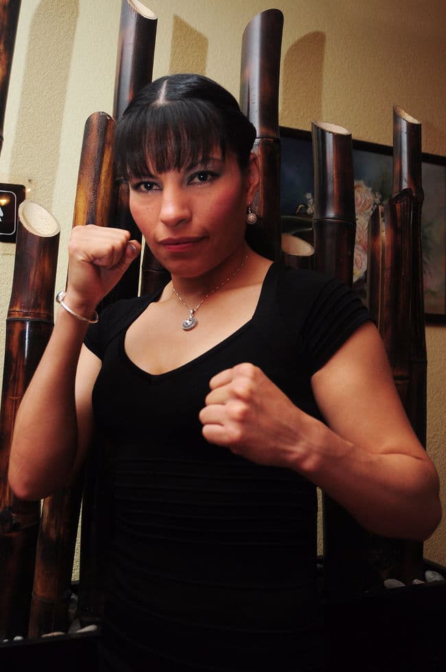 Ana María se declaró lista para su combate.