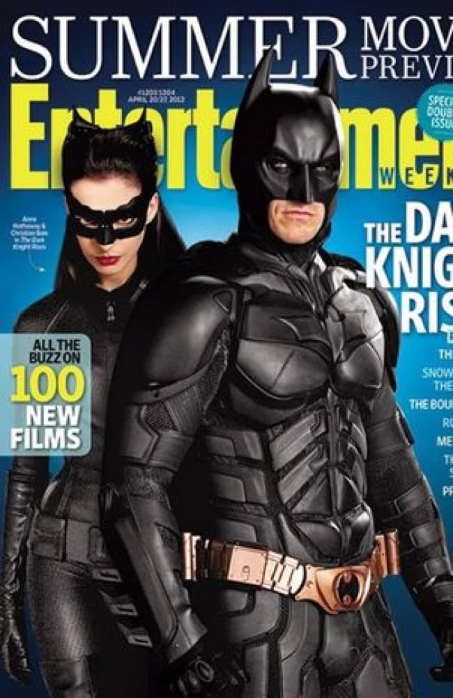 La actriz Anne Hathaway luce una atractiva silueta en la portada de hoy de la revista 'Entertainment Weekly'. (Imagen tomada de Internet)