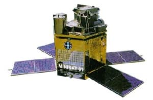 Satélite español Minisat.