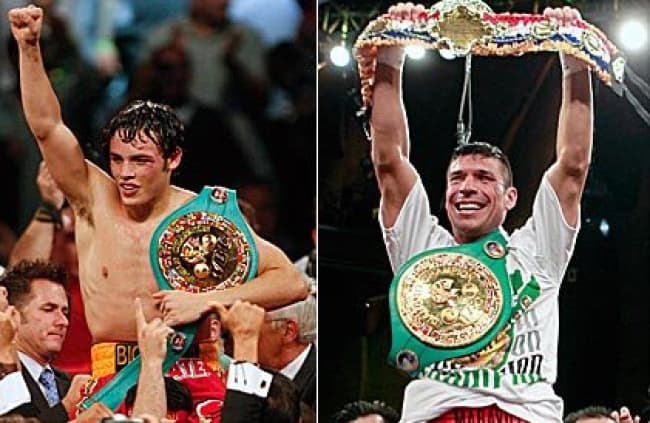 El mexicano Julio César Chávez Jr., campeón mundial de peso medio del CMB, anunció que enfrentará al argentino Sergio 'Maravilla' Martínez el 15 de septiembre en Las Vegas. (Archivo)