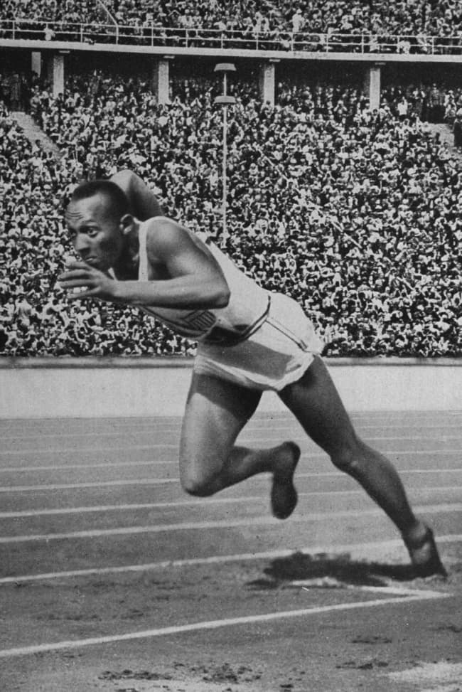 Jesse Owens en Berlín. (EFE)