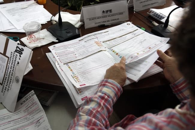Se recontará más de la mitad de paquetes electorales de la elección presidencial. (EFE)