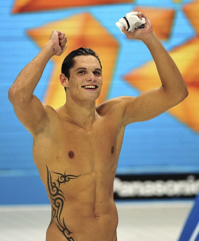 Florent Manaudou gana medalla de oro en natación. (EFE)